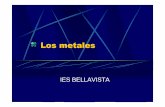Metales 2º ESO - iesbellavista.files.wordpress.com · La extracción del mineral en minas ... el transporte El mineral se carga en ... La minería subterránea. La mena y la ganga