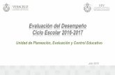 Evaluación del Desempeño Ciclo Escolar 2016-2017articulovespertina.com/Maestros/2016-2017/PRESENTACIÓN DESEMPE… · Nacional de Nivel del Idioma (CENNI, ... de preparación para