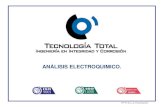 ANÁLISIS ELECTROQUIMICO. - tecnologiatotal.nettecnologiatotal.net/wp-content/uploads/2017/01/Equipo-Pruebas... · • La técnica es aplicable a medios acuosos electrolíticos. •
