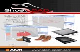 Shoe Software CAD de Diseño y Patronaje de … · Software CAD de Diseño y Patronaje de Calzado o ... el costoso método manual de creación de piezas. ve Ios sistemas de escalado