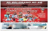MI BELGRANO RIVER - Edición Nº 29 - Junio de 2018 · 2 MI BELGRANO RIVER - Junio de 2018 “Millonarios en la Copa del Mundo” rusia 2018 O cho son los jugadores con pasado o presente