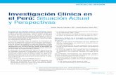 Investigación Clínica en el Perú: Situación Actual y ...apoicc.org.pe/docs/InvestigacionClinicaenelPeru.pdf · Tomado de Citeline: Pharma-RD-Annual-Review-2011 Figura 1. Participantes