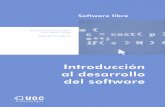 Introducción al desarrollo del software - softlibre.unizar.essoftlibre.unizar.es/manuales/softwarelibre/919.pdf · gramación y en los aspectos críticos del lenguaje C en lugar