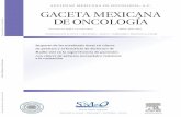 Impacto de las metástasis óseas en cáncer de próstata … · Publicación Oﬁ cial de la Sociedad Mexicana de Oncología DRA. AURA A. ERAZO VALLE SOLÍS Jefe de División de