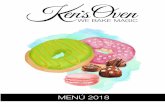 Menú Productos 2018 v1 - kensoven.com · Queque de 6" - 12 Porciones - Not so Basic ₡38 500 ... • Crème de Menthe • Lavanda con Miel • Caramelo con Romero • Earl Grey