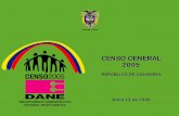 CENSO GENERAL 2005 - Inicio · 2005 REPÚBLICA DE COLOMBIA ... Aguada, Albania, Aratoca, Barbosa, Barichara, Barrancabermeja, Betulia, Bolívar, Cabrera, ... José de Miranda, San