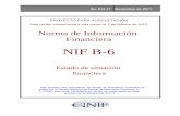 NIF B-6 - IMCP - Instituto Mexicano de Contadores …imcp.org.mx/IMG/pdf/NIF_B-6_Modificaciones_CONIF_Ene... · 2018-01-05 · secciones de las NIF A-3, Necesidades de los usuarios