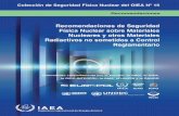Colección de Seguridad Física Nuclear del OIEA N o 15 · Recomendaciones Colección de Seguridad Física Nuclear del OIEA No 15 Recomendaciones de Seguridad Física Nuclear sobre