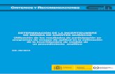 CRITERIOS Y RECOMENDACIONES - insht.es · Determinación de la incertidumbre de medida de agentes químicos 1 CRITERIOS Y . R. ECOMENDACIONES. CR-09/2015. DETERMINACIÓN DE LA INCERTIDUMBRE