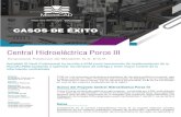 Central Hidroeléctrica Porce III - Home - MicroCADmicrocad.co/wp-content/uploads/2016/02/porce.pdf · CASOS DE ÉXITO Central Hidroeléctrica Porce III Empresas Públicas de Medellín