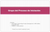 Grupo del Proceso de Iniciación - dis.unal.edu.codis.unal.edu.co/~icasta/GGP/_Ver_2012_2/2012_2_GGP... · como por ejemplo, un caso de negocio ... Implementar un tablero de control