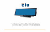 Guía del Usuario del Monitor Táctil - media.elotouch.commedia.elotouch.com/pdfs/manuals/SW601024_c.pdf · El monitor táctil incluye dos altavoces integrados Para utilizar los altavoces,