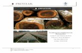 INFORME TRIMESTRAL 3T14 FINAL - proteak.comproteak.com/files/trimestrales/InformeTrimestral3T2014.pdf · En el caso de Eucalipto, la estrategia de Proteak continuó siendo vender