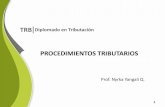 Procedimientos Tributarios - med.utrivium.commed.utrivium.com/cursos/141/trb_c2_u5_p1_ppt_procedimientos... · documento materia de notificación, ... La establecida por RD o RM reclamada