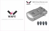 cerradurawafu.comcerradurawafu.com/wp-content/uploads/MANUAL-wafu-2017-espanol.pdf · 3. nstalación en una puerta de hierro: ... Ajuste de Ios mandos a distancia y cerraduras: 2.