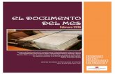 EL DOCUMENTO DEL MES - madrid.org€¦ · El capital social de la nueva ... de Madrid en la que se expone el ‘Documento del mes’. En esta ocasión la ... como la fotografía de