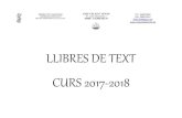 LLIBRES DE TEXT CURS 2017-2018 - …ceipvelesevents.com/wp-content/uploads/2013/01/LIBROS-2017-2018.… · oxford rooftops 1 activity book 978-0-19-4503112 rooftops oxford . 03015646@gva.es