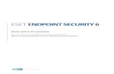 Guía para el usuario - .ESET ENDPOINT SECURITY 6 Guía para el usuario Microsoft® Windows® 10/8.1/8/7/Vista/XP