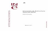 EncuestadeEstructura Salarial(EES) - Instituto Nacional … · EncuestadeEstructura Salarial(EES) Metodología Madrid,2017. INE. Instituto Nacional de Estadística