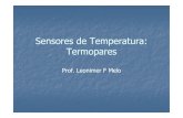 Sensores de Temperatura: Termopares - UEL Portal - … · Sensores de Temperatura: Termopares Prof. Prof. LeonimerLeonimerFF MeloMelo Termopares:: conceitoconceito SSee colocarmoscolocarmos