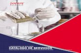 LABORATORIO DE BIOLOGÍA CATÁLOGO DE …sanfersaludanimal.com.mx/.../2018/04/catalogo-servicio-biologia.pdf · Como parte de nuestra estrategia de expansión y complemento de portafolio