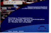 Este documento es propiedad del Ministerio de … 9974.pdf · Educación especial -Costa Rica -normas y procedmientos. 2. Terapia de lenguaje ... en su libro "Penearniento y Lenguaje-