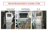 GALILEO RAPHAEL G 5 - Ventilación Mecánica · RESPIRADORES HAMILTON. GALILEO. RAPHAEL. G 5. PIEZAS DEL RESPIRADOR GALILEO. DESMONTAR PIEZAS DEL RESPIRADOR-Quitar tubuladura (tirar)-Quitar