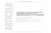 Centinelas de la influenza pandémiCa en ... - revista… · Revista Digital Universitaria 1 de abril 2010• Volumen 11 Número 04 • ISSN: ... a sentinel model in Influenza Monitoring