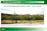 FERTIRRIGACIÓN DEL OLIVARNDICE I. Principales elementos fertilizantes en el olivo 3 1. I. Consideraciones sobre la nutrición de las plantas .... 3 1.2. Características e importancia
