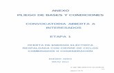 ANEXO PLIEGO DE BASES Y CONDICIONES compartidos...  1/75 anexo pliego de bases y condiciones convocatoria