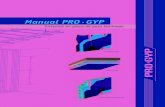 Manual PRO·GYP - CONSTRUMECUM · TABIQUES TECHOS Sistemas en placa de yeso laminado Manual PRO·GYP TRASDOSADOS
