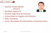 Alumno: Pedro Beltrán Canessa Facultad: Ingeniería …pedrobeltrancanessa-biblioteca.weebly.com/uploads/1/2/4/0/12405072/... · programa en c++, necesita de un compilador de ...