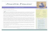 Ancilla Domini - religiosasvirgofidelis.weebly.comreligiosasvirgofidelis.weebly.com/uploads/3/1/5/5/31553991/ad_n3.pdf · Ana Magdalena Bach (Esposa de J.S. Bach) B uenaventura, bautizado
