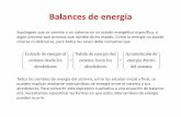 Balances de energía - Facultad de Ingeniería UNMdP de... · Para convertir esta expresión cualitativa a una ecuación de balance ... = 0. Balances de energía ... para procesos