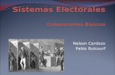 Nelson Cardozo Pablo Bulcourfecaths1.s3.amazonaws.com/cienciapolitica/972634468... · 2017-06-21 · Elecciones en sistemas democráticos La democracia, presupone la celebración