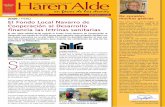 Haren Alde Boletín informativo de la ONGD Haren Aldeintranet.harenalde.org/docs/3.pdf · Las letrinas sanitarias ayudan a combatir las prác- ... rurales de las provincias de Chota