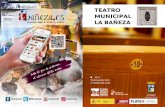 TEATRO MUNICIPAL LA BAÑEZA - xn--teatrolabaeza-rkb.esñeza.es/images/pdf/Revista Teatro Municipal 4 WEB.pdf · Tadeo inicia una aventura en la que los personajes recorren el fantás-