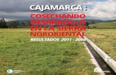 COSECHANDO DESARROLLO EN LA SIERRA … · lpsi ejecutÓ 31 obras de riego tecnificado para 464 hectÁreas y en beneficio de 469 familias. ... negocios rurales en cajamarca. 12 488