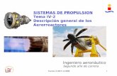 Presentación de PowerPoint - aero.us.esaero.us.es/SP/archivos/0708/SP-TemaIV-2.pdf · Compresores centrífugos Conexión compresor-turbina. Curso 2.007÷2.008 22 COMPRESOR (9) Compresores