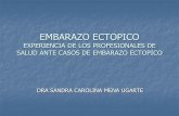 EMBARAZO ECTOPICO - CSSPcssp.gob.sv/wp-content/uploads/2017/03/EMBARAZO-ECTOPICO...PUNTOS A CONSIDERAR NO ES NECESARIA 1 MUERTE MATERNA MAS PARA COMPRENDER LA FISIOPATOLOGIA Y EVOLUCION