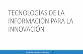 TECNOLOGIAS PARA LA INTEGRACION DE … · Diseño de bases de datos relacionales. México: Alfaomega:Ra-Ma. Marqués, M. (2001). Apuntes de ficheros y bases de datos. Universitat