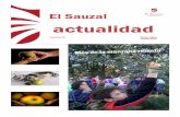 El Sauzal actualidad - Ayuntamiento de El Sauzal · ción del Chef del Gastro Aula Bar Nómada, Andrea Bernar-di, quien ofreció una cena temática basada en los produc-