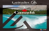 Canadá - Travelplan - Mayorista de viajes · Nunca un viaje te hizo sentir tanto Grandes Viajes 2015-2016 Canadá