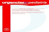 urgencias en pediatría - SEUP · urgencias en pediatría ... metoclopramida), con acción antidopaminérgica, han sido desterrados de la práctica clínica en pediatría por los