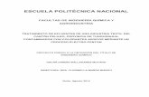 ESCUELA POLITÉCNICA NACIONAL - Repositorio …bibdigital.epn.edu.ec/bitstream/15000/7963/4/CD-5669.pdf · provincia de Tungurahua, contaminados con colorantes azoicos, mediante el
