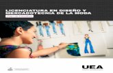 Plan de Estudios - UEA Centro Universitarioueauniversidad.mx/wp-content/uploads/2017/01/Plan-de-Estudios... · DISEÑO Y MERCADOTECNIA DE LA MODA ... 3615 1333 y (33) 3825 2424 La