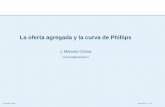 J. Marcelo Ochoa - Introducción a la macroeconomía · Recordemos Teorías de ﬁjación de precios La curva de Phillips Expectativas de inﬂación y la Curva de Phillips J. Marcelo