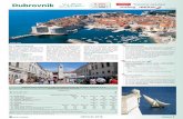 Dubrovnik del Adriátic o - politours.com · 4CROACIA CROACIA 2018 LAPAD BABIN KUK CIUDAD VIEJA Cavtat B a h í a d e L a p a d Ma rAd iátco W E U I O Q T {} PP R Y Temporadas …
