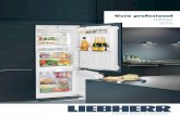 Guía profesional Liebherr 2016 CBNPes 4858 IKBP 3554 160 257 L 27 L 35 dB 3 Liebherr aporta las ideas más innovadoras El nuevo programa Liebherr 2016 establece estándares en refrigeración