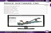 ÍNDICE SOFTWARE CNC - copre.co.cr · Mastercam, fabricado por CNC Software, Inc en Estados Unidos de América es el Software CAM más extendido en todo el mundo. Desde su inicio